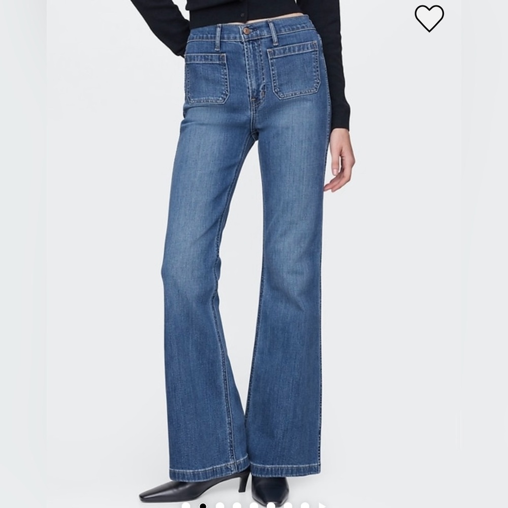 GAP Women's Flare Jeans in Blue